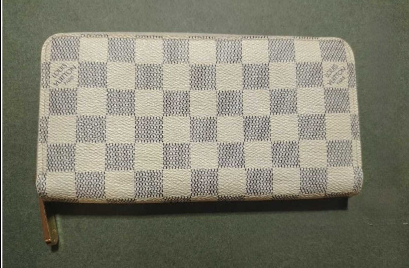 Louis Vuitton Portefeuille Zippy Azur